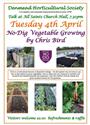 Talk on Tuesday 4th April :- No Dig Vegetable growing
