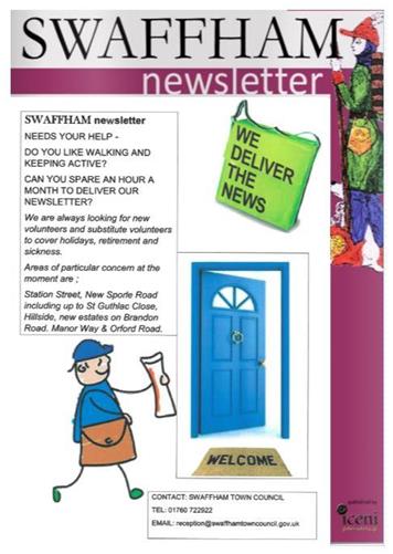  - Swaffham Newsletter NEEDS YOU