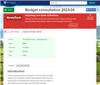 Budget Consultation 2023/2024