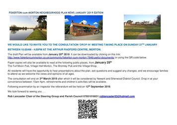 LAUNCH OF THE FISKERTON-CUM-MORTON  NEIGHBOURHOOD PLAN CONSULTATION