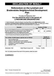 Neighbourhood Plan Referendum