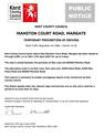 KCC - Emergency Road Closure - Manston Court Road, Margate - 17th April 2024 (Thanet)