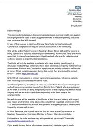 Primary Care Response Hub