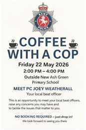 Coffee with a Cop - Friday 22 May