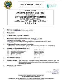 ANNUAL PARISH MEETING