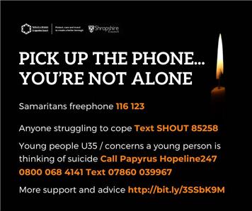  - Shropshire Suicide Prevention & Support Christmas 2023