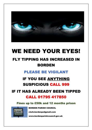  - Help us stop flytipping