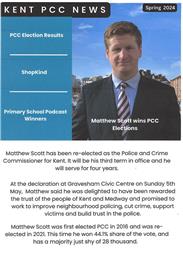 Kent's Police & Crime Commissioner's Spring 2024 Newsletter
