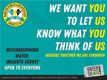  - Neighbourhood Watch survey