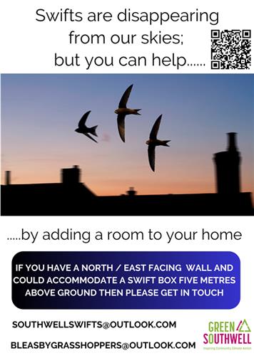  - Give Bleasby Swifts a home