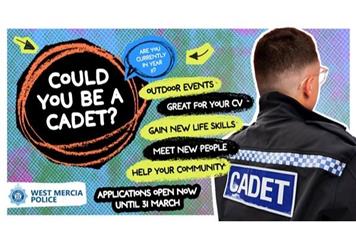 Do you know someone who could be a police cadet?