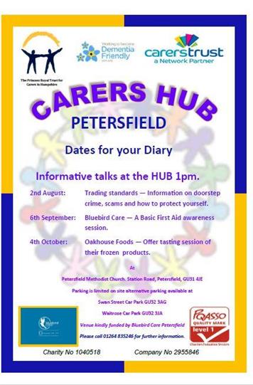  - Carers Hub in Petersfield