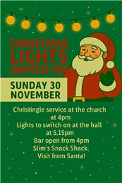 Christmas Lights Event - Sunday 30 November