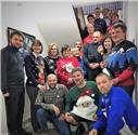 CHRISTMAS JUMPERS ON SHOW FOR CHARITY