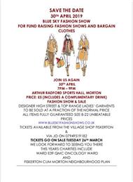 Fashion Show at Arthur Radford Centre
