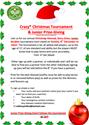 Junior Christmas Tournament & Annual Prize-giving