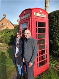 TELEPHONE BOX  ‘ADOPTED’ BY ABINGER COMMON RESIDENTS