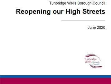  - Tunbridge Wells shop re-openings - info for shoppers