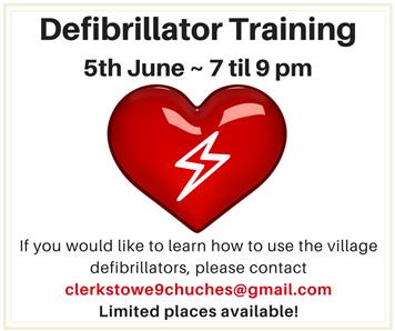  - Defibrillator Training