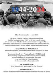 D-Day 80th Anniversary Commemoration in Fletching - 6th June 2024