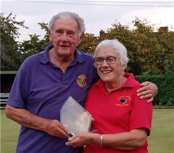 President Don with Moira  - Atcham Challenge Match 2023
