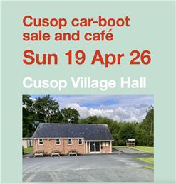 Car-Boot Sale and Café Sun 19th April