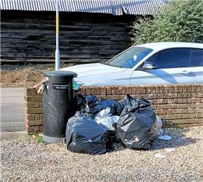 Dumping of Rubbish at Village Hall