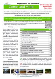 Neighbourhood Plan Review Referendum