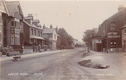 Anstey Road - July 1904 - New Postcard added to website