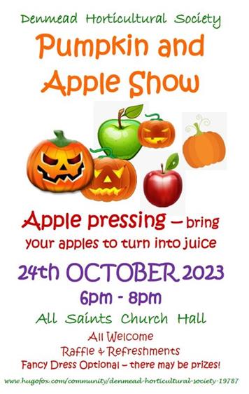  - Pumpkin Show Tuesday 24th October