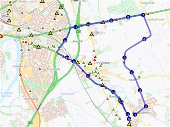 Temporary Road Closure  Eggbridge Lane in Chester