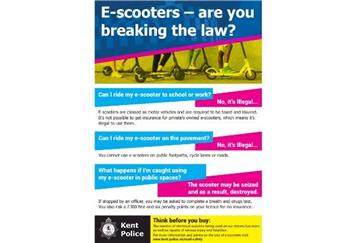 E-scooters - are you breaking the law?