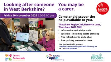 Carers Rights Day Information Event - 20th November 2026