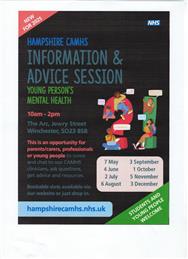 Hampshire CAMHS advice sessions