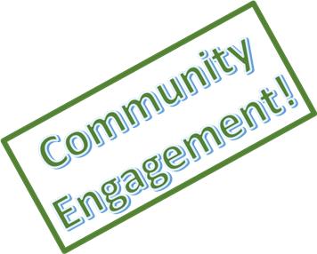  - NEW Community Engagement Page added to website