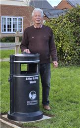 New litter and dog waste bins for our community