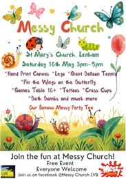 Messy Church - Saturday 16 May 2026