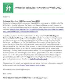 Neighbourhood Watch Alerts