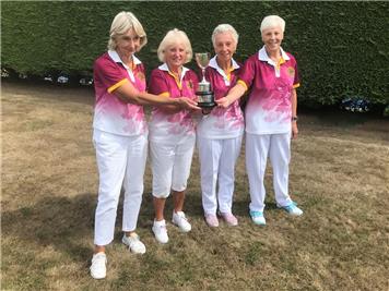  - OAKLEY RUNNERS UP IN COUNTY FOURS