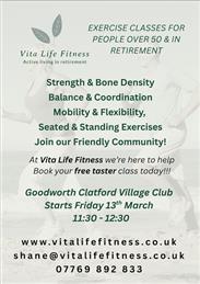 Exercise Classes for over 50's
