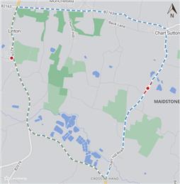 Chart Hill Road Closed  8 -12th December