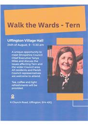 Shropshire Council CEO visiting Uffington to meet public