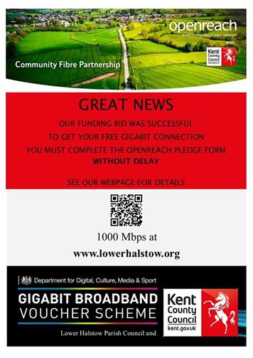 - Gigabit Broadband to Lower Halstow