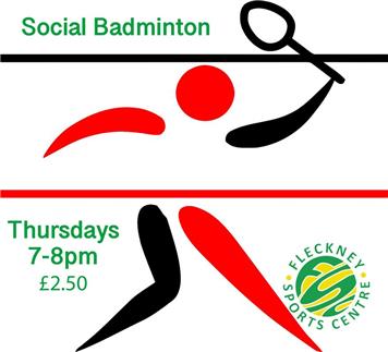  - Social Badminton Club Every Thursday