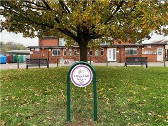 New Jubilee benches and signs