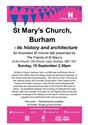 Heritage Open Day at St Mary's Church, Burham