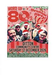 Word Up 80's Christmas Party