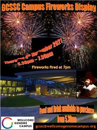 GCSSC Campus Fireworks Night, 4th November 2021