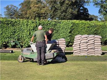 End of season renovations