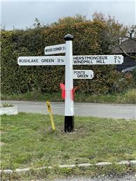 New Finger Post - Bodle Street Green